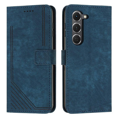 Skin Feel Stripe Pattern Leather Phone Case with Lanyard, For Tecno Spark 50 4G, For Tecno Camon 50 Pro 4G, For Tecno Camon 50 4G, For Tecno Spark Go 3, For Tenco Spark Slim 5G, For Tecno Spark 40C, For Tecno Pova 7 Pro 5G, For Tecno Pova 7 5G         ...
