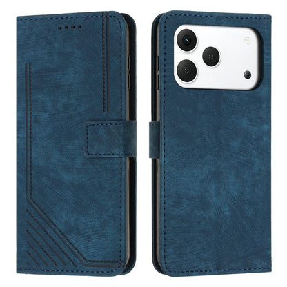 Skin Feel Stripe Pattern Leather Phone Case with Lanyard, For Tecno Spark 50 4G, For Tecno Camon 50 Pro 4G, For Tecno Camon 50 4G, For Tecno Spark Go 3, For Tenco Spark Slim 5G, For Tecno Spark 40C, For Tecno Pova 7 Pro 5G, For Tecno Pova 7 5G         ...