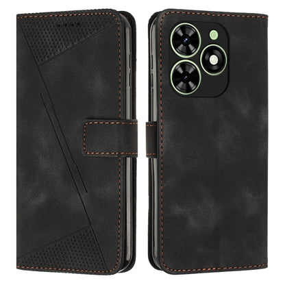 Dream Triangle Leather Phone Case with Long  Lanyard, For Tecno Spark 20 Pro+, For Tecno Spark 20 Pro, For Tecno Spark 20, For Tecno Spark Go 2024 / POP 8, For Tecno Pova 5 Pro