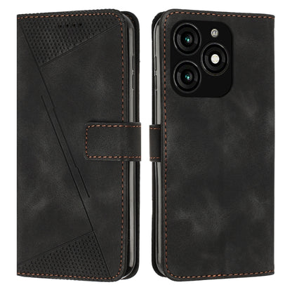 Dream Triangle Leather Phone Case with Long  Lanyard, For Tecno Spark 20 Pro+, For Tecno Spark 20 Pro, For Tecno Spark 20, For Tecno Spark Go 2024 / POP 8, For Tecno Pova 5 Pro