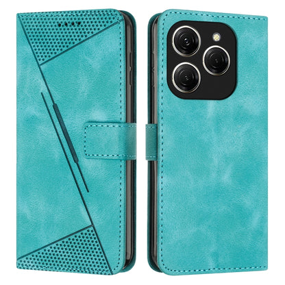 Dream Triangle Leather Phone Case with Long  Lanyard, For Tecno Spark 20 Pro+, For Tecno Spark 20 Pro, For Tecno Spark 20, For Tecno Spark Go 2024 / POP 8, For Tecno Pova 5 Pro