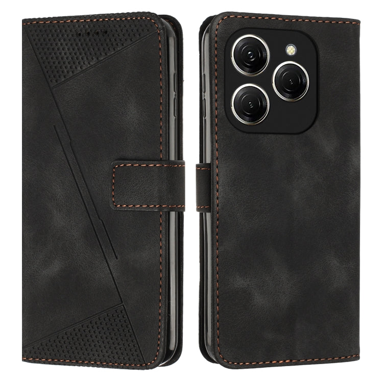 Dream Triangle Leather Phone Case with Long  Lanyard, For Tecno Spark 20 Pro+, For Tecno Spark 20 Pro, For Tecno Spark 20, For Tecno Spark Go 2024 / POP 8, For Tecno Pova 5 Pro