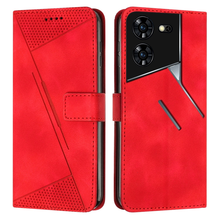 Dream Triangle Leather Phone Case with Long  Lanyard, For Tecno Spark 20 Pro+, For Tecno Spark 20 Pro, For Tecno Spark 20, For Tecno Spark Go 2024 / POP 8, For Tecno Pova 5 Pro