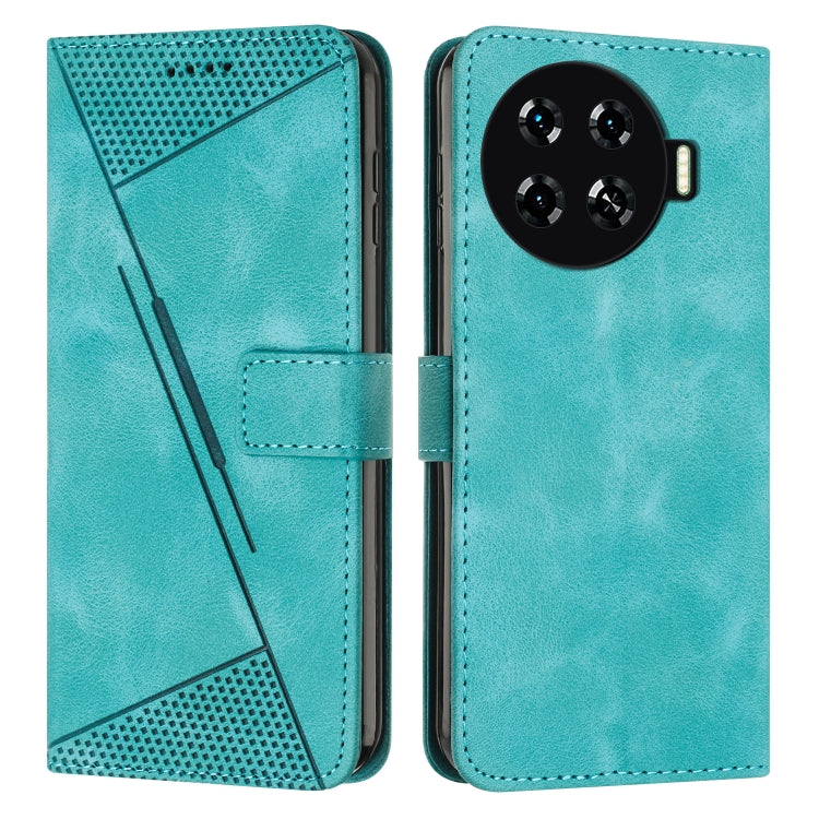 Dream Triangle Leather Phone Case with Long  Lanyard, For Tecno Spark 20 Pro+, For Tecno Spark 20 Pro, For Tecno Spark 20, For Tecno Spark Go 2024 / POP 8, For Tecno Pova 5 Pro