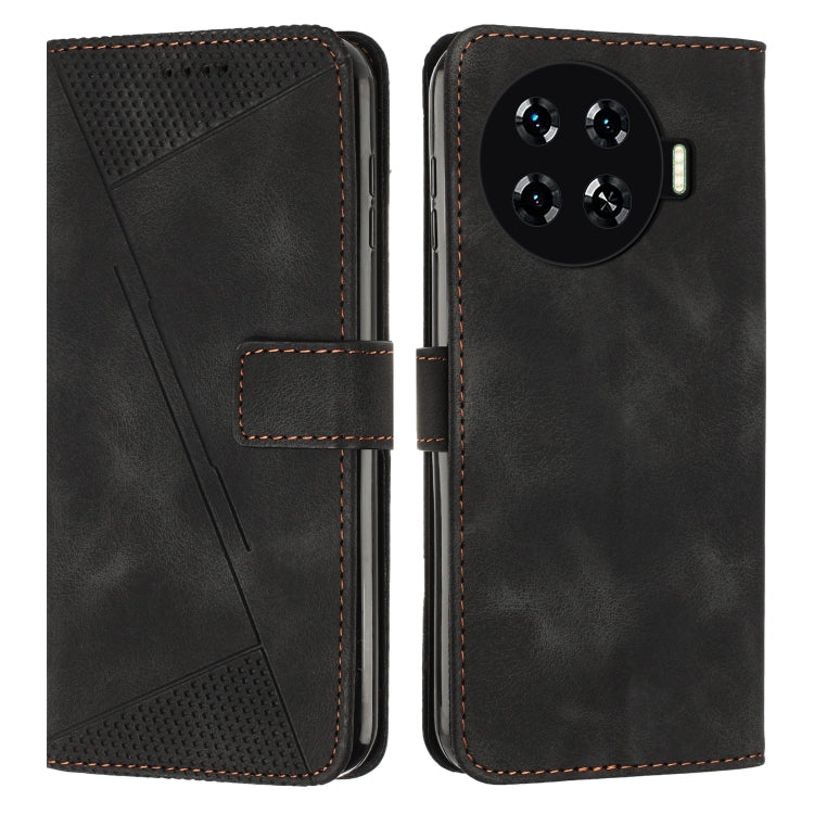 Dream Triangle Leather Phone Case with Long  Lanyard, For Tecno Spark 20 Pro+, For Tecno Spark 20 Pro, For Tecno Spark 20, For Tecno Spark Go 2024 / POP 8, For Tecno Pova 5 Pro