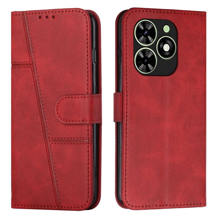 Stitching Calf Texture Buckle Leather Phone Case, For Tecno Spark Go 1, For Tecno Spark 30C, For Tecno Spark 20 Pro 5G, For Tecno Spark Go 2024 / POP 8