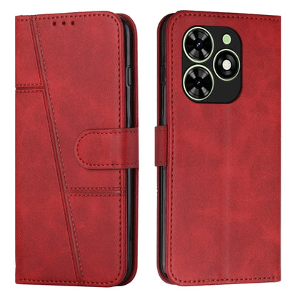 Stitching Calf Texture Buckle Leather Phone Case, For Tecno Spark Go 1, For Tecno Spark 30C, For Tecno Spark 20 Pro 5G, For Tecno Spark Go 2024 / POP 8