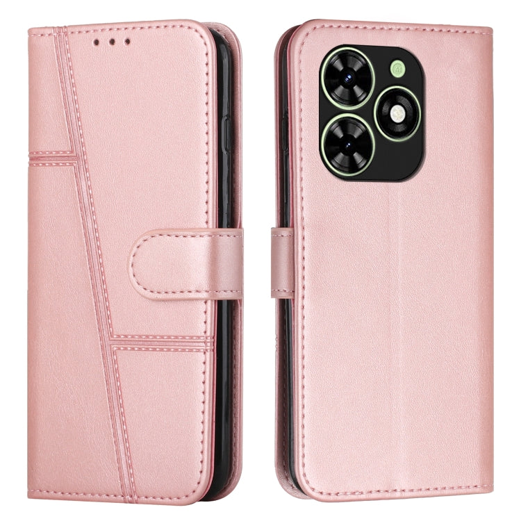 Stitching Calf Texture Buckle Leather Phone Case, For Tecno Spark Go 1, For Tecno Spark 30C, For Tecno Spark 20 Pro 5G, For Tecno Spark Go 2024 / POP 8