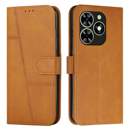 Stitching Calf Texture Buckle Leather Phone Case, For Tecno Spark Go 1, For Tecno Spark 30C, For Tecno Spark 20 Pro 5G, For Tecno Spark Go 2024 / POP 8