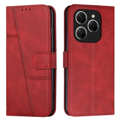 Stitching Calf Texture Buckle Leather Phone Case, For Tecno Spark Go 1, For Tecno Spark 30C, For Tecno Spark 20 Pro 5G, For Tecno Spark Go 2024 / POP 8