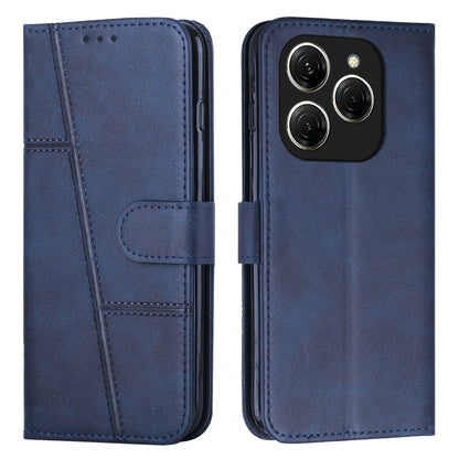 Stitching Calf Texture Buckle Leather Phone Case, For Tecno Spark Go 1, For Tecno Spark 30C, For Tecno Spark 20 Pro 5G, For Tecno Spark Go 2024 / POP 8