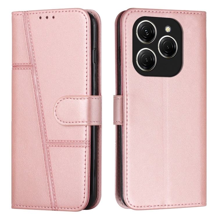 Stitching Calf Texture Buckle Leather Phone Case, For Tecno Spark Go 1, For Tecno Spark 30C, For Tecno Spark 20 Pro 5G, For Tecno Spark Go 2024 / POP 8