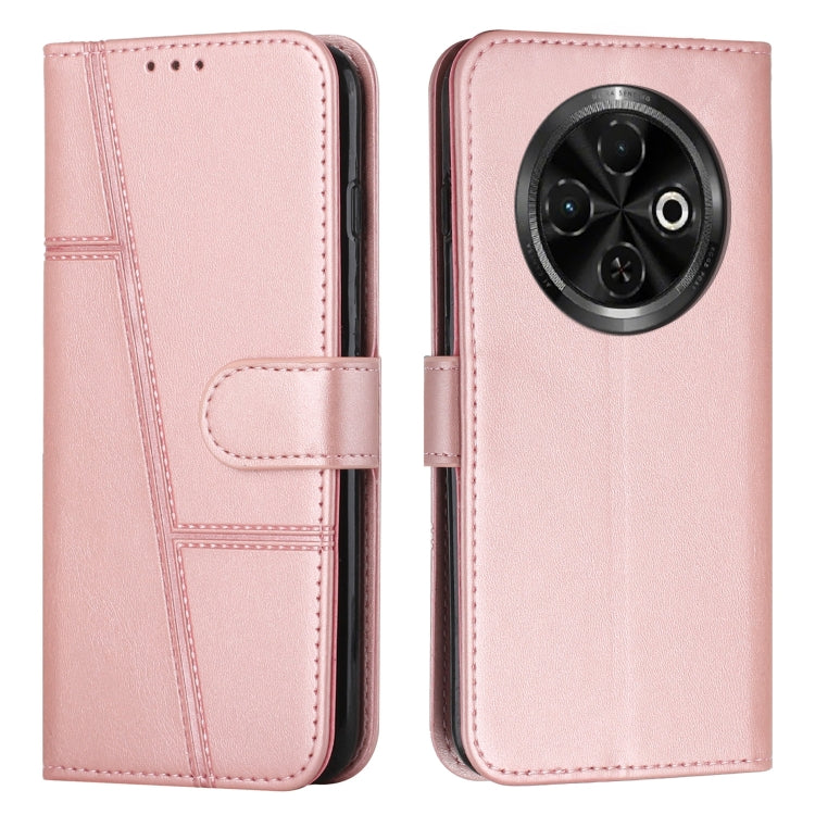 Stitching Calf Texture Buckle Leather Phone Case, For Tecno Spark Go 1, For Tecno Spark 30C, For Tecno Spark 20 Pro 5G, For Tecno Spark Go 2024 / POP 8