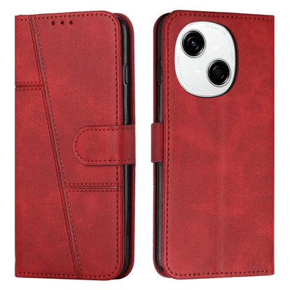 Stitching Calf Texture Buckle Leather Phone Case, For Tecno Spark Go 1, For Tecno Spark 30C, For Tecno Spark 20 Pro 5G, For Tecno Spark Go 2024 / POP 8