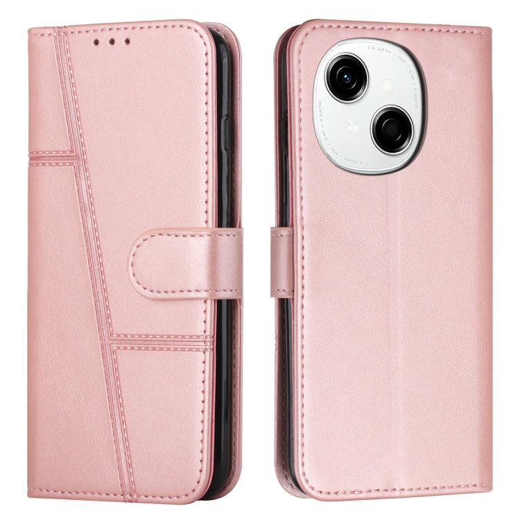 Stitching Calf Texture Buckle Leather Phone Case, For Tecno Spark Go 1, For Tecno Spark 30C, For Tecno Spark 20 Pro 5G, For Tecno Spark Go 2024 / POP 8