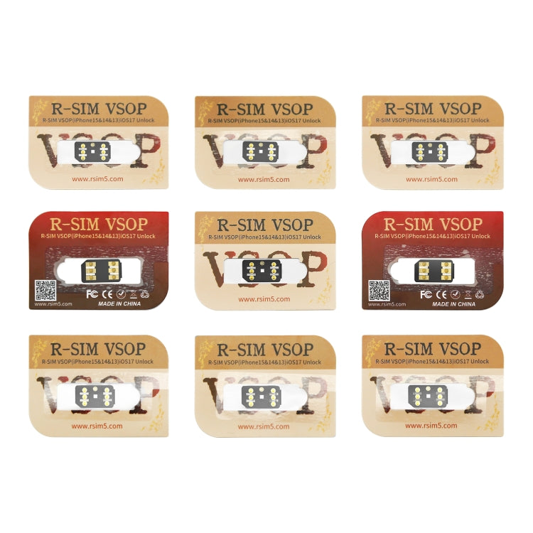 R-SIM VSOP Unlocking Card Sticker For iOS17 System Unlocking, R-SIM VSOP