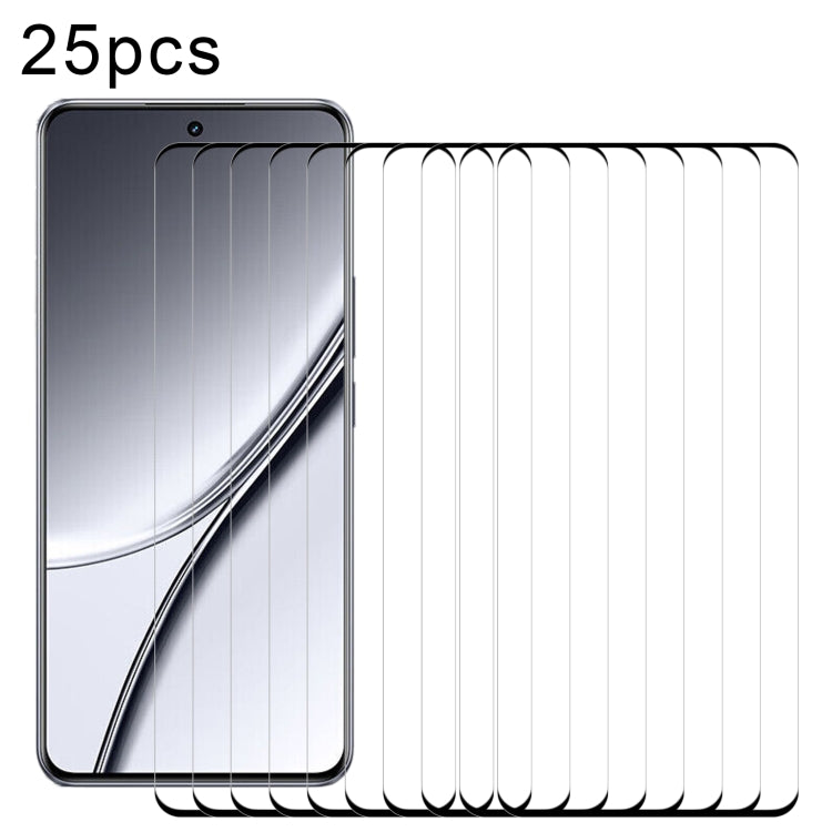 25pcs 3D Curved Edge Full Screen Tempered Glass Film, For Realme Narzo Power 5G, For Realme 16 Pro+ 5G, For Realme P4 Pro 5G, For Realme 15 Pro 5G, For Realme P3 Pro, For Realme 14 Pro+, For Realme 14 Pro, For Realme GT7 Pro /  GT7 Pro Racing          ...