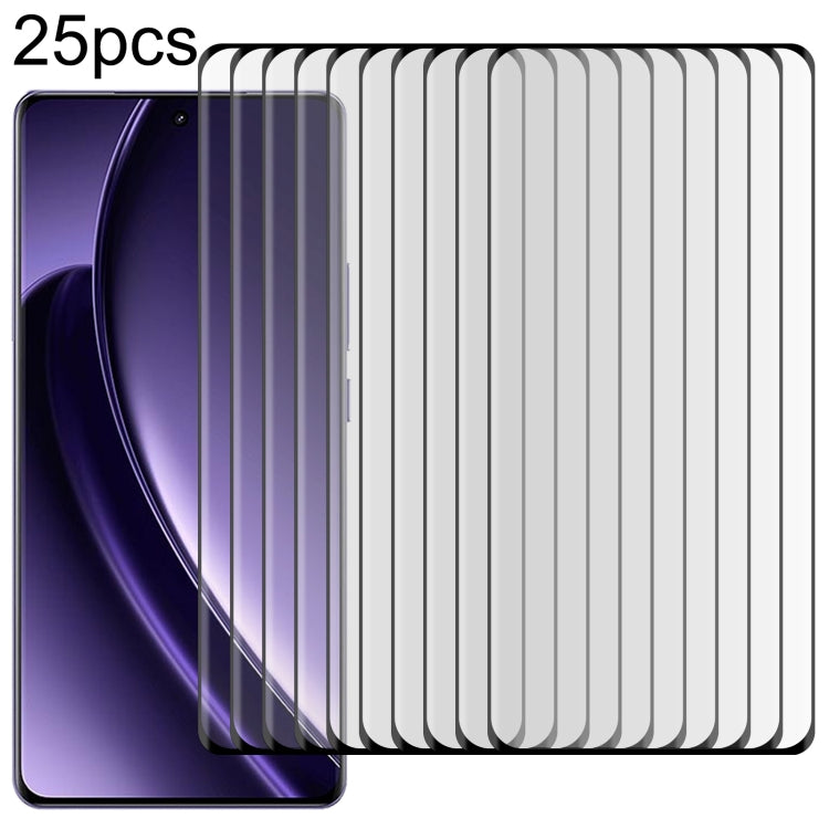 25pcs 3D Curved Edge Full Screen Tempered Glass Film, For Realme Narzo Power 5G, For Realme 16 Pro+ 5G, For Realme P4 Pro 5G, For Realme 15 Pro 5G, For Realme P3 Pro, For Realme 14 Pro+, For Realme 14 Pro, For Realme GT7 Pro /  GT7 Pro Racing          ...