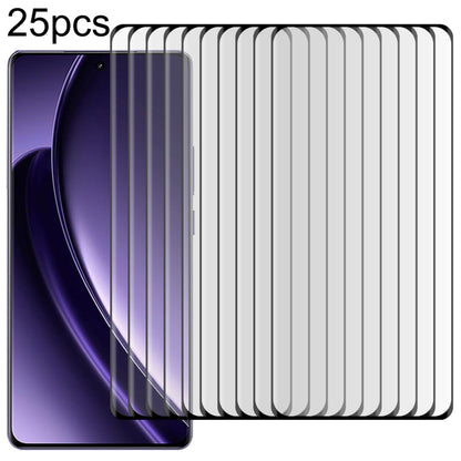 25pcs 3D Curved Edge Full Screen Tempered Glass Film, For Realme Narzo Power 5G, For Realme 16 Pro+ 5G, For Realme P4 Pro 5G, For Realme 15 Pro 5G, For Realme P3 Pro, For Realme 14 Pro+, For Realme 14 Pro, For Realme GT7 Pro /  GT7 Pro Racing          ...