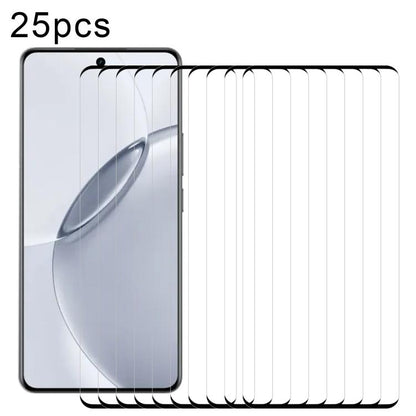 25pcs 3D Curved Edge Full Screen Tempered Glass Film, For Realme Narzo Power 5G, For Realme 16 Pro+ 5G, For Realme P4 Pro 5G, For Realme 15 Pro 5G, For Realme P3 Pro, For Realme 14 Pro+, For Realme 14 Pro, For Realme GT7 Pro /  GT7 Pro Racing          ...