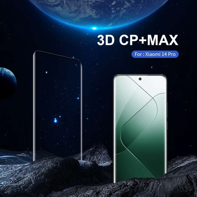 NILLKIN 3D CP+MAX Anti-Explosion Full Coverage Tempered Glass Film, For Xiaomi 14 Pro