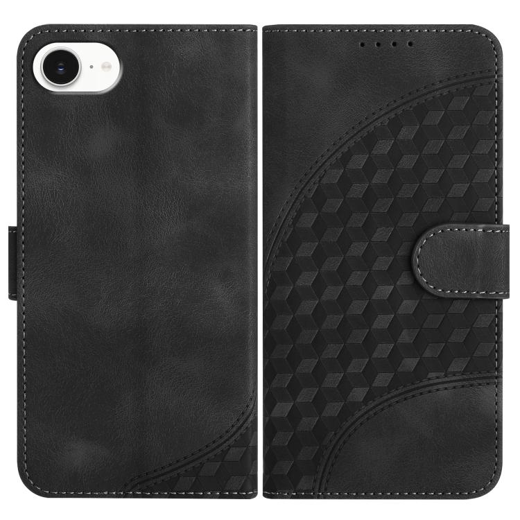 YX0060 Elephant Head Embossed Phone Leather Case with Lanyard, For iPhone 17e / 16e, For iPhone 17 Pro Max, For iPhone 17 Pro, For iPhone 17, For iPhone Air, For iPhone 16 Pro Max, For iPhone 16 Pro, For iPhone 16 Plus, For iPhone 16                   ...