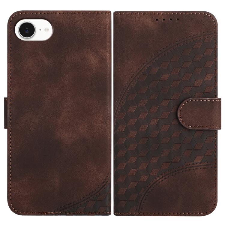 YX0060 Elephant Head Embossed Phone Leather Case with Lanyard, For iPhone 17e / 16e, For iPhone 17 Pro Max, For iPhone 17 Pro, For iPhone 17, For iPhone Air, For iPhone 16 Pro Max, For iPhone 16 Pro, For iPhone 16 Plus, For iPhone 16                   ...