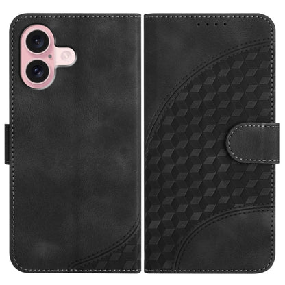 YX0060 Elephant Head Embossed Phone Leather Case with Lanyard, For iPhone 17e / 16e, For iPhone 17 Pro Max, For iPhone 17 Pro, For iPhone 17, For iPhone Air, For iPhone 16 Pro Max, For iPhone 16 Pro, For iPhone 16 Plus, For iPhone 16                   ...