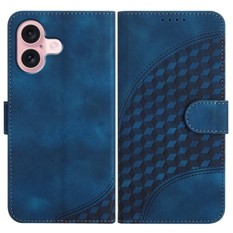 YX0060 Elephant Head Embossed Phone Leather Case with Lanyard, For iPhone 17e / 16e, For iPhone 17 Pro Max, For iPhone 17 Pro, For iPhone 17, For iPhone Air, For iPhone 16 Pro Max, For iPhone 16 Pro, For iPhone 16 Plus, For iPhone 16                   ...