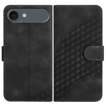YX0060 Elephant Head Embossed Phone Leather Case with Lanyard, For iPhone 17e / 16e, For iPhone 17 Pro Max, For iPhone 17 Pro, For iPhone 17, For iPhone Air, For iPhone 16 Pro Max, For iPhone 16 Pro, For iPhone 16 Plus, For iPhone 16                   ...