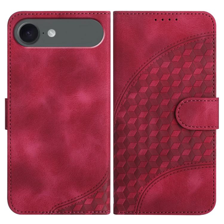 YX0060 Elephant Head Embossed Phone Leather Case with Lanyard, For iPhone 17e / 16e, For iPhone 17 Pro Max, For iPhone 17 Pro, For iPhone 17, For iPhone Air, For iPhone 16 Pro Max, For iPhone 16 Pro, For iPhone 16 Plus, For iPhone 16                   ...