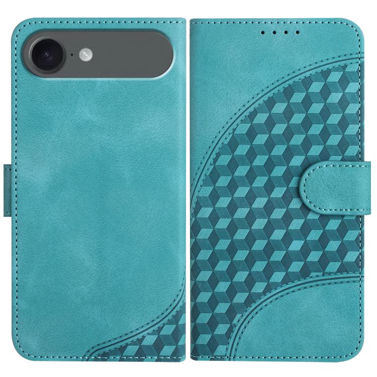 YX0060 Elephant Head Embossed Phone Leather Case with Lanyard, For iPhone 17e / 16e, For iPhone 17 Pro Max, For iPhone 17 Pro, For iPhone 17, For iPhone Air, For iPhone 16 Pro Max, For iPhone 16 Pro, For iPhone 16 Plus, For iPhone 16                   ...