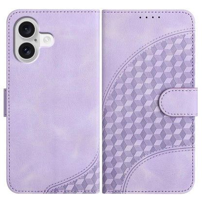 YX0060 Elephant Head Embossed Phone Leather Case with Lanyard, For iPhone 17e / 16e, For iPhone 17 Pro Max, For iPhone 17 Pro, For iPhone 17, For iPhone Air, For iPhone 16 Pro Max, For iPhone 16 Pro, For iPhone 16 Plus, For iPhone 16                   ...