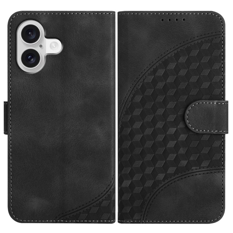 YX0060 Elephant Head Embossed Phone Leather Case with Lanyard, For iPhone 17e / 16e, For iPhone 17 Pro Max, For iPhone 17 Pro, For iPhone 17, For iPhone Air, For iPhone 16 Pro Max, For iPhone 16 Pro, For iPhone 16 Plus, For iPhone 16                   ...