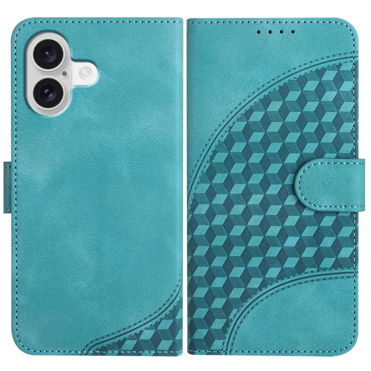YX0060 Elephant Head Embossed Phone Leather Case with Lanyard, For iPhone 17e / 16e, For iPhone 17 Pro Max, For iPhone 17 Pro, For iPhone 17, For iPhone Air, For iPhone 16 Pro Max, For iPhone 16 Pro, For iPhone 16 Plus, For iPhone 16                   ...