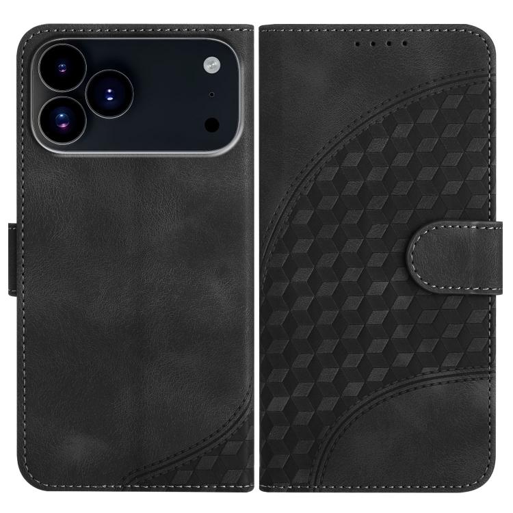 YX0060 Elephant Head Embossed Phone Leather Case with Lanyard, For iPhone 17e / 16e, For iPhone 17 Pro Max, For iPhone 17 Pro, For iPhone 17, For iPhone Air, For iPhone 16 Pro Max, For iPhone 16 Pro, For iPhone 16 Plus, For iPhone 16                   ...