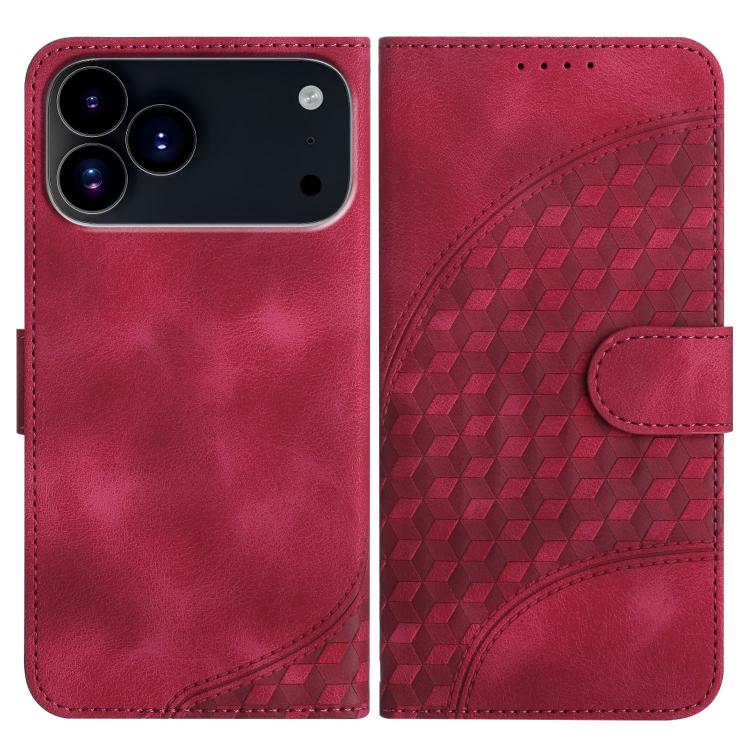 YX0060 Elephant Head Embossed Phone Leather Case with Lanyard, For iPhone 17e / 16e, For iPhone 17 Pro Max, For iPhone 17 Pro, For iPhone 17, For iPhone Air, For iPhone 16 Pro Max, For iPhone 16 Pro, For iPhone 16 Plus, For iPhone 16                   ...