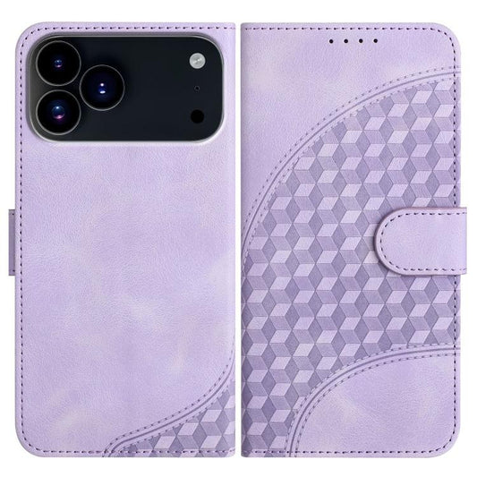 YX0060 Elephant Head Embossed Phone Leather Case with Lanyard, For iPhone 18 Pro / 17 Pro, For iPhone 18 Pro Max / 17 Pro Max, For iPhone 17e / 16e, For iPhone 17, For iPhone Air, For iPhone 16 Pro Max, For iPhone 16 Pro, For iPhone 16 Plus, For iPhone...