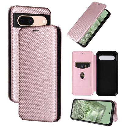 Carbon Fiber Texture Flip Leather Phone Case, For Google Pixel 11 Pro XL, For Google Pixel 11 Pro / 11, For Google Pixel 10a, For Google Pixel 10 Pro XL 5G Global, For Google Pixel 9a, For Google Pixel 8a