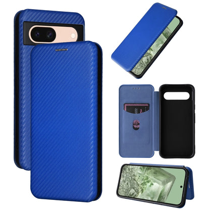 Carbon Fiber Texture Flip Leather Phone Case, For Google Pixel 11 Pro XL, For Google Pixel 11 Pro / 11, For Google Pixel 10a, For Google Pixel 10 Pro XL 5G Global, For Google Pixel 9a, For Google Pixel 8a