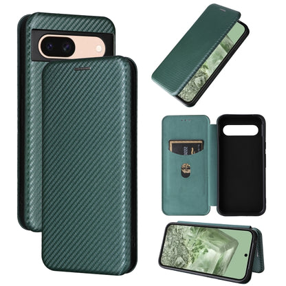 Carbon Fiber Texture Flip Leather Phone Case, For Google Pixel 11 Pro XL, For Google Pixel 11 Pro / 11, For Google Pixel 10a, For Google Pixel 10 Pro XL 5G Global, For Google Pixel 9a, For Google Pixel 8a