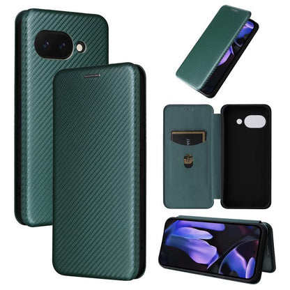 Carbon Fiber Texture Flip Leather Phone Case, For Google Pixel 11 Pro XL, For Google Pixel 11 Pro / 11, For Google Pixel 10a, For Google Pixel 10 Pro XL 5G Global, For Google Pixel 9a, For Google Pixel 8a
