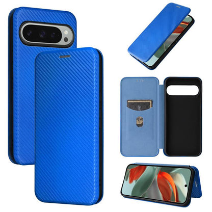 Carbon Fiber Texture Flip Leather Phone Case, For Google Pixel 11 Pro XL, For Google Pixel 11 Pro / 11, For Google Pixel 10a, For Google Pixel 10 Pro XL 5G Global, For Google Pixel 9a, For Google Pixel 8a