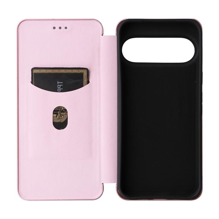Carbon Fiber Texture Flip Leather Phone Case, For Google Pixel 11 Pro XL, For Google Pixel 11 Pro / 11, For Google Pixel 10a, For Google Pixel 10 Pro XL 5G Global, For Google Pixel 9a, For Google Pixel 8a
