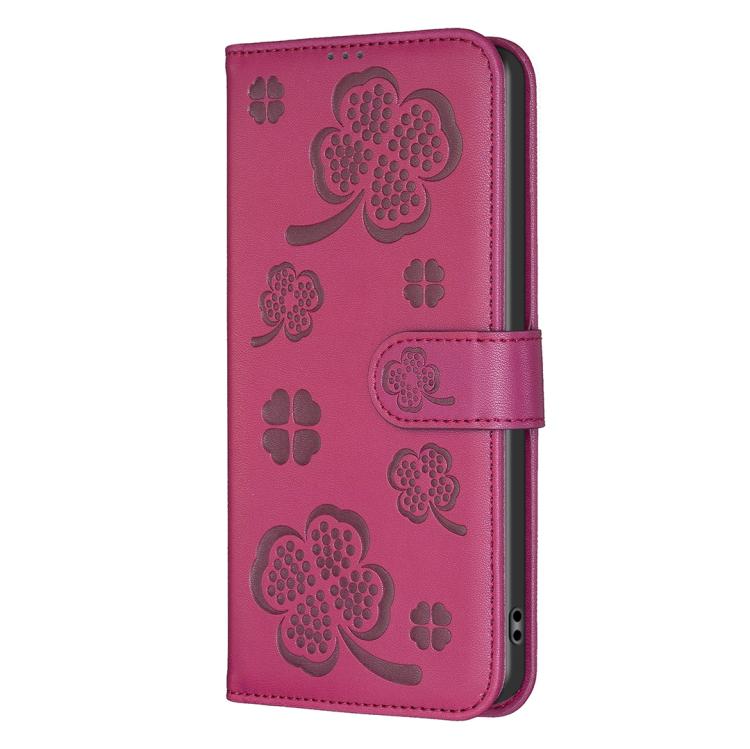 Four-leaf Embossed Leather Phone Case, For Google Pixel 11 / 11 Pro, For Google Pixel 8a, For Google Pixel 8 Pro, For Google Pixel 8, For Google Pixel 7a, For Google Pixel 7 Pro, For Google Pixel 7