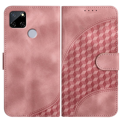 Elephant Head Embossed Phone Leather Case with Lanyard, For Realme 10 4G, For Realme C30 4G/Narzo 50i Prime/C30s, For Realme 9 Pro+, For Realme C20 / C11 2021 / C21, For Realme C12/C15/C25/C25s/7i Global/Narzo 20, For Realme 8/8 Pro                    ...