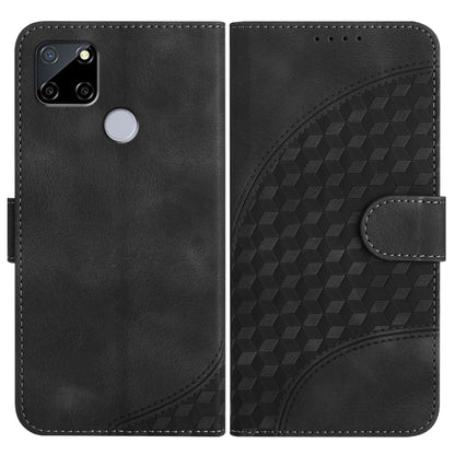 Elephant Head Embossed Phone Leather Case with Lanyard, For Realme 10 4G, For Realme C30 4G/Narzo 50i Prime/C30s, For Realme 9 Pro+, For Realme C20 / C11 2021 / C21, For Realme C12/C15/C25/C25s/7i Global/Narzo 20, For Realme 8/8 Pro                    ...