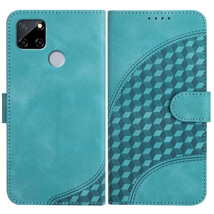 Elephant Head Embossed Phone Leather Case with Lanyard, For Realme 10 4G, For Realme C30 4G/Narzo 50i Prime/C30s, For Realme 9 Pro+, For Realme C20 / C11 2021 / C21, For Realme C12/C15/C25/C25s/7i Global/Narzo 20, For Realme 8/8 Pro                    ...