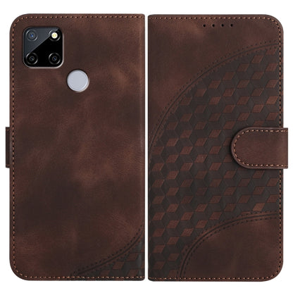 Elephant Head Embossed Phone Leather Case with Lanyard, For Realme 10 4G, For Realme C30 4G/Narzo 50i Prime/C30s, For Realme 9 Pro+, For Realme C20 / C11 2021 / C21, For Realme C12/C15/C25/C25s/7i Global/Narzo 20, For Realme 8/8 Pro                    ...