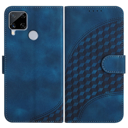 Elephant Head Embossed Phone Leather Case with Lanyard, For Realme 10 4G, For Realme C30 4G/Narzo 50i Prime/C30s, For Realme 9 Pro+, For Realme C20 / C11 2021 / C21, For Realme C12/C15/C25/C25s/7i Global/Narzo 20, For Realme 8/8 Pro                    ...